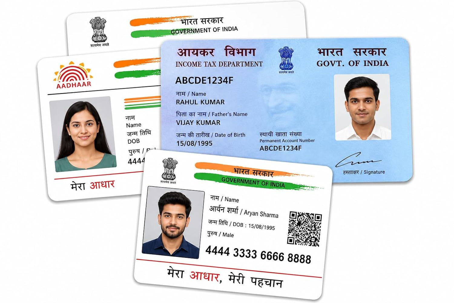 PVC Card Printing sample card
