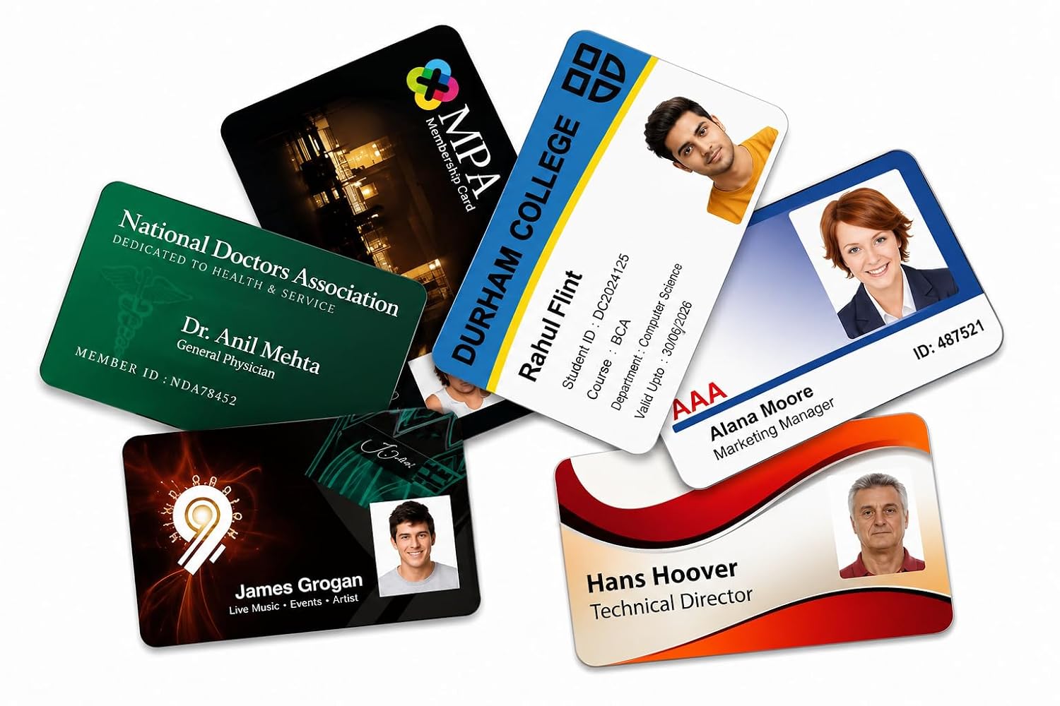 PVC Card Printing sample