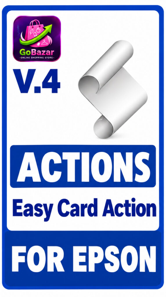 GoBazar Easy PVC Card Action for Epson