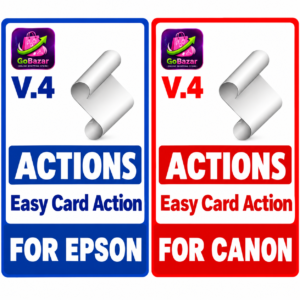 GoBazar Easy PVC Card Action for Epson & Canon